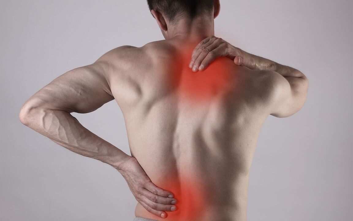 Бол у леђима је знак болести мишићно-скелетног система